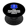 I’m a paramedic I cut clothes off legal paramedical medicic PopSockets mit austauschbarem PopGrip