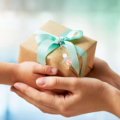 Schutzengel Anhänger 40 Stück, Kleine Glücksbringer mitgebsel Gastgeschenke für Taufe Junge Mädchen Konfirmation Kommunion Hochzeit Erstkommunion Silvester Weihnachtspräsente Abschiedsgeschenke