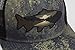 Sunset Trout 6-Panel Mesh Back Fly Fishing hat Moutain Silhouette Fishing hat (Olive Cirrus)