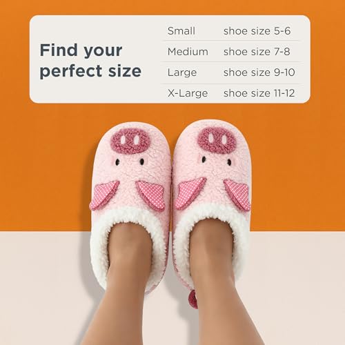 Image of Snoozies Barnyard Animal Slipper Socks for Women