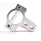LONGHAO Lenkungsdämpfer Motorrad Stabilisator Montageset - Universal-Stoßdämpfer Mit Rohrschelle Zubehör - 26/27 Mm Lenkungsstabilisatorhalterung