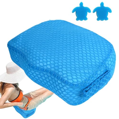 szaluyk Hot Tub Seat - Cojín elevador de asiento para adultos, cojín de malla de aire 3D, descenso rápido sin flotación para personas mayores, mujeres embarazadas, adolescentes