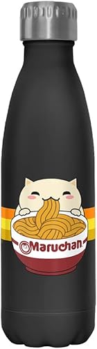 Miniatura 3 de Maruchan Yummy - Botella de agua de acero inoxidable de 17 onzas, 17 onzas, multicolor