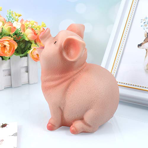 CLISPEED Moeda Banco Mealheiro Estatueta Do Zodíaco Chinês Resina Animal Dinheiro Banco Brinquedos p