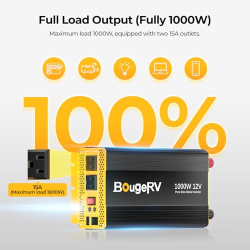 Bougerv Upgrade 1000W Pure Sine Wave Inverter thumb #1