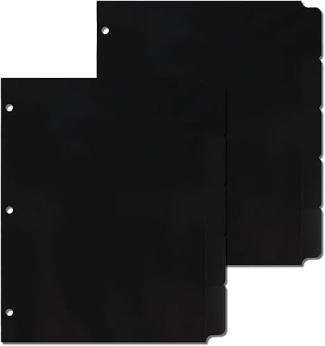 Miniatura 10 de Separadores de índice de carpeta, separadores de plástico rosa para carpeta de 3 anillas, separadores de carpetas rosas, separadores de carpetas con