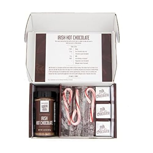 Kamenstein Irish Hot Chocolate Cocktail Gift Set, Giftbox Includes Everyting to Make the...