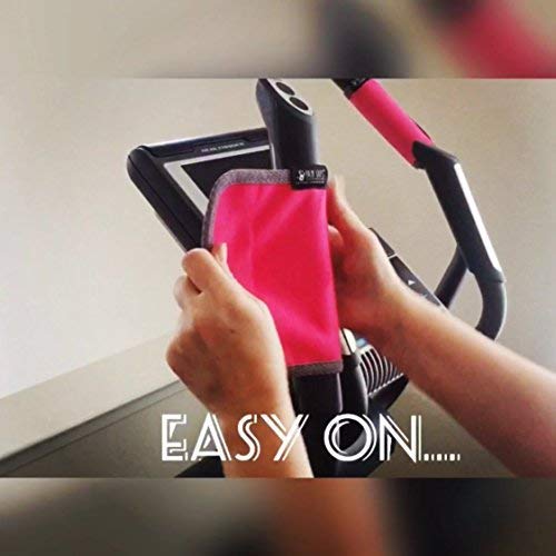 Sweat Grips for The use on Gym Equipment Comfortable Soft Microfiber or Chamois Grips with a Silicone Backing for Slip Resistance and Hook