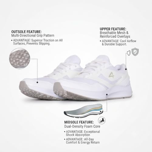 Image of SPOTLIFESZ Men's Running Shoes | Sports Shoes for Men | Lightweight Breathable Mesh Walking & Jogging Shoes | Cushioned Sole Athletic Footwear