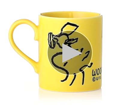 Amazon.co.jp: スヌーピー 撥水マグ マグ ウッドストック イエロー
