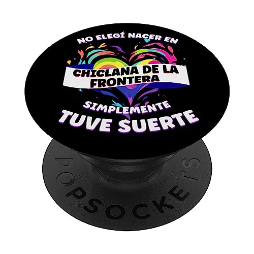 Frase Divertida Para Gente de Chiclana De La Frontera PopSockets PopGrip Intercambiable