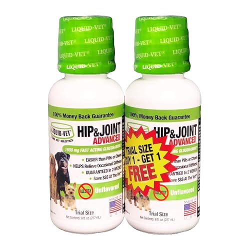 K9 Hip & Joint Advanced Formula, Allergy-Friendly Unflavored, 8 oz Trial Size Buy 1 Get 1 FREE