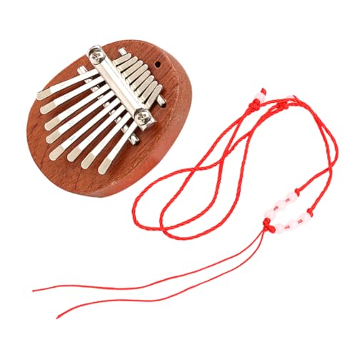 Levemolo Handmade Wooden Kalimba 8 Keys Portable Music Instrument for Music Enthusiasts