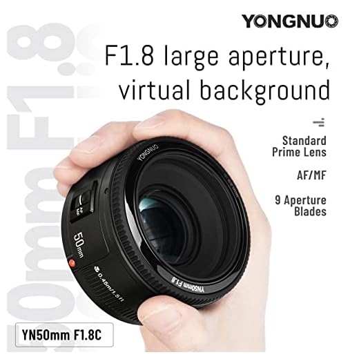 YONGNUO YN50mm F1.8 Auto Focus Lens