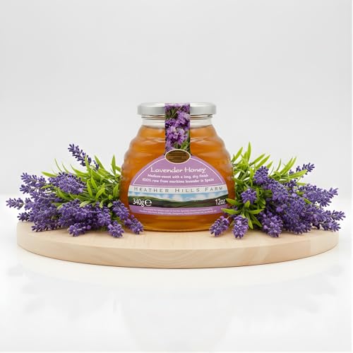 Miel de Lavanda Española Cruda Heather Hills Farm 340g miniatura 2