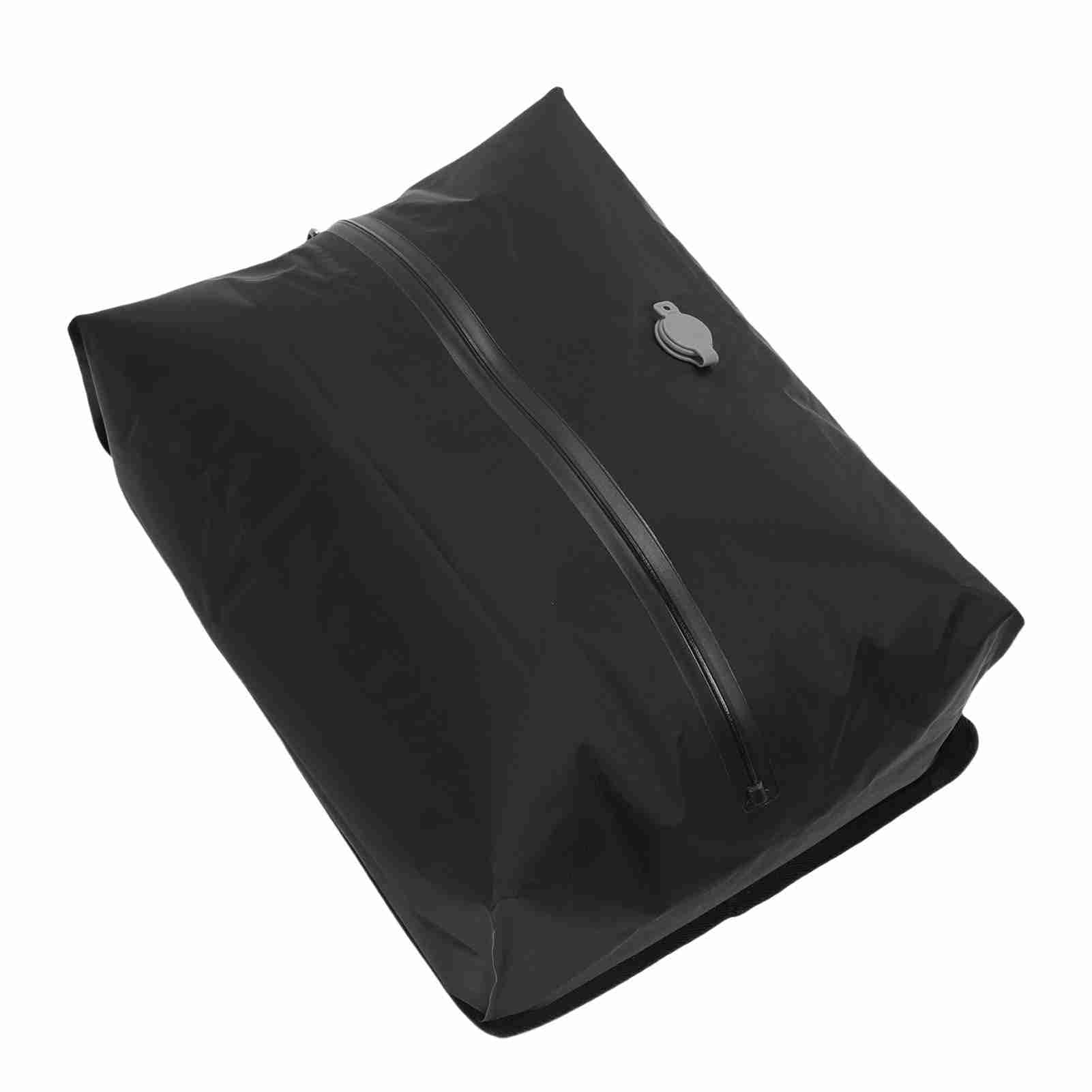 VBESTLIFE Bolsa de Vacío 16L para Viajar, Bolsa de Compresión Reutilizable de TPU 70D con Diseño Impermeable, Espacio de Ahorro para la Maleta, Mochila y Continuar (BLACK)