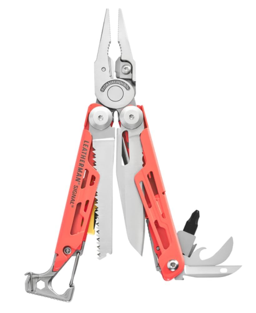 LEATHERMAN - タイムセール　レザーマン　シグナル LEATHERMAN, Signal, 19-in-1 Multi-tool for Outdoors, Camping