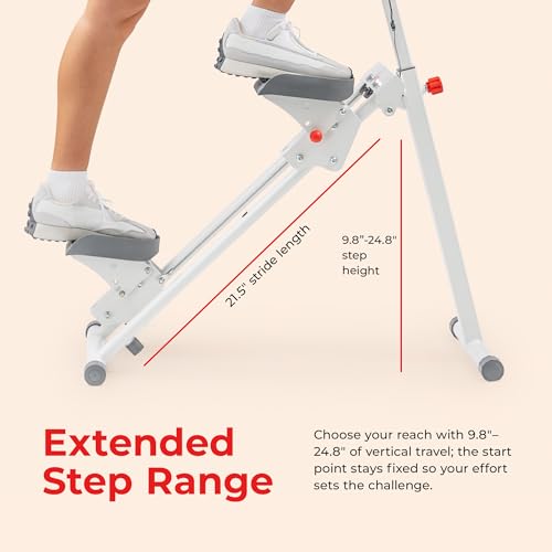 Image of Sunny Health & Fitness Climbing Stair Stepper for Home Gym