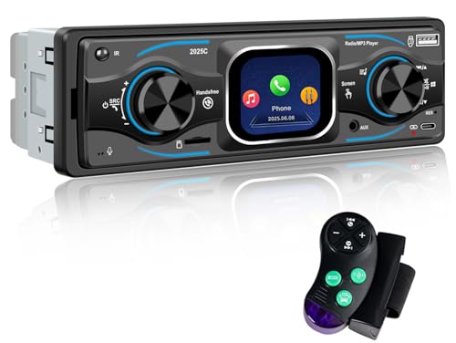 Radio para auto Bluetooth 2.2" pantalla táctil FYPLAY miniatura 1