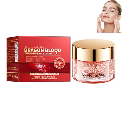 Dragon Blood Cream, Retinol Placenta Cream, Firming Face Cream, For Hydrating And Lightening Skin, Anti-Wrinkle, Improves Smoothnes