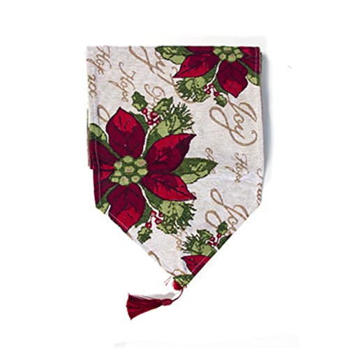 DYWOZDP Caminho de mesa Jantar, caminho mesa natural, caminho de mesa lavável, aniversário, comunhão, decoração de casamento para arte natural Jantares festas decoração de casa tapeçaria, A