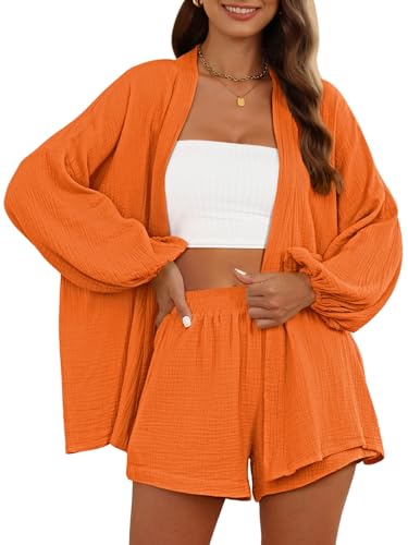 No Pearls, No Problem: 21 Billionaire Outfits for Women Over 60 That Look Classy, Not Costumey 4 Pink Queen Women 2 Piece Shorts Outfit Long Sleeve Kimono and Lou...