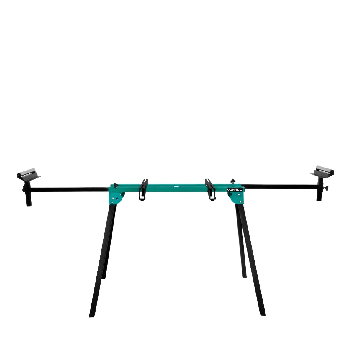 VONROC Soporte de ingletadoras - Base universal - Ajustable en altura y anchura - Capacidad de carga de 150 kg