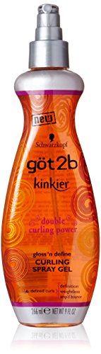 got2b Kinkier Curling Spray Gel-9 oz