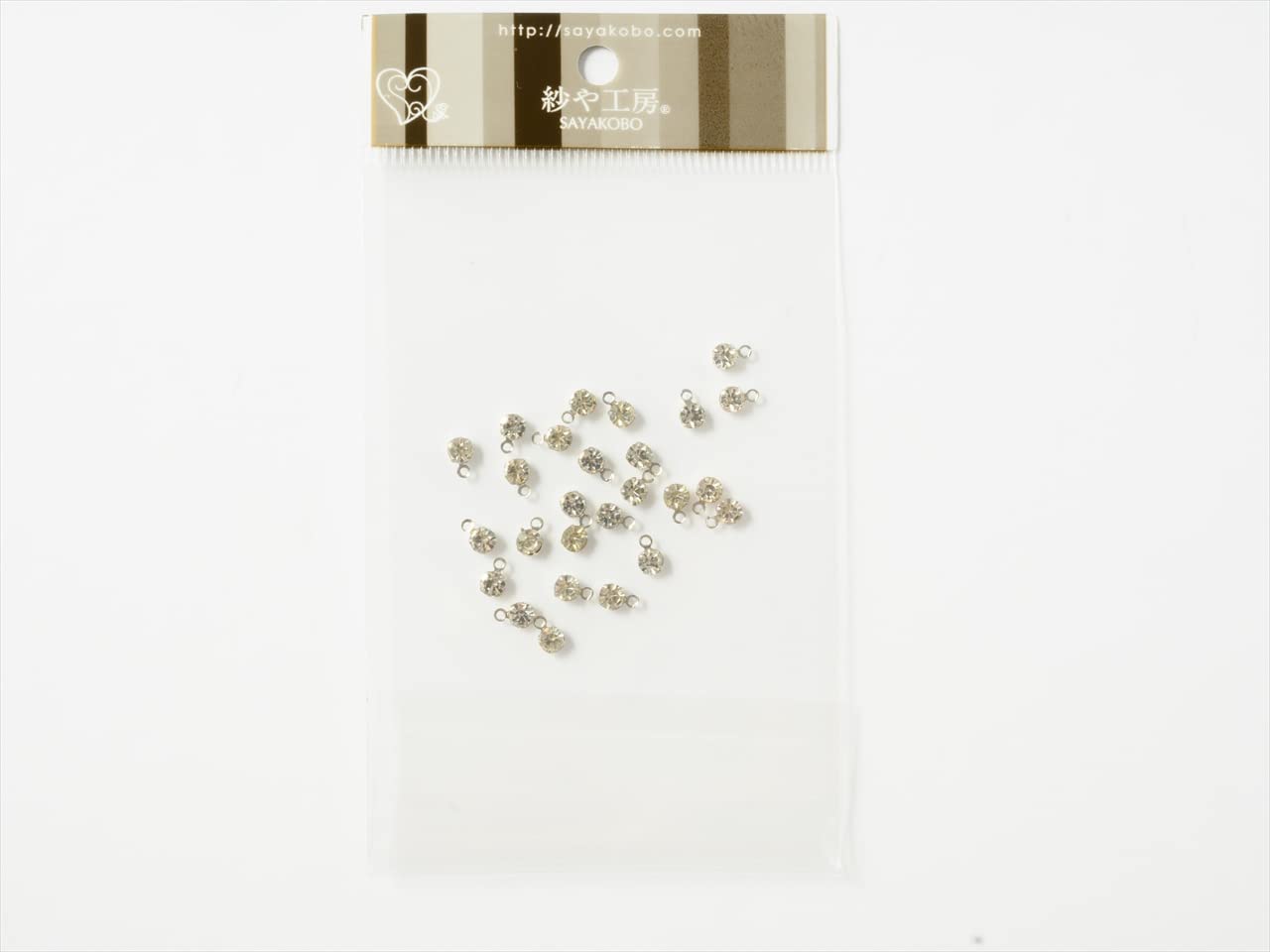 ハンドメイド　資材 Amazon | 紗や工房 ラインストーンパーツ(約4mm) 約50個セット