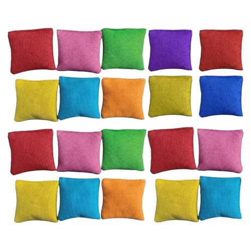 Sacs à lancer colorés de kermesse pour animer les fêtes d'enfants et anniversaires