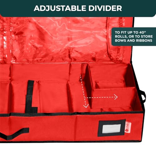 image for HOLDN’ STORAGE HOLDN' STORAGE Premium Wrapping Paper Storage Contain