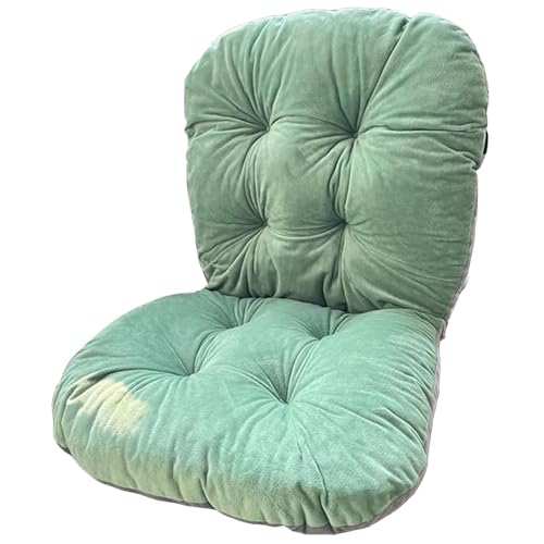 1/2/4 Pack Cojines para Sillas con Respaldo,Cojines para Sillas de Cocina con Correas de Sujeción,Cojín Acolchado de Respaldo Bajo, Cojín Acolchado para Silla de Jardín(Color 6,1pc)