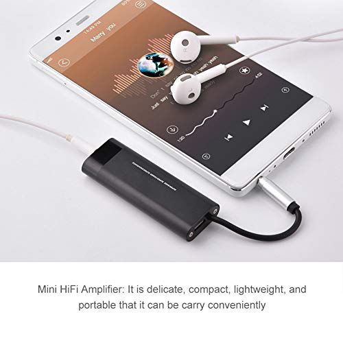 Tosuny Hoofdtelefoonversterker, 3,5 mm AUX-versterker digitale audiospeler voor smartphones met… - Afbeelding 3