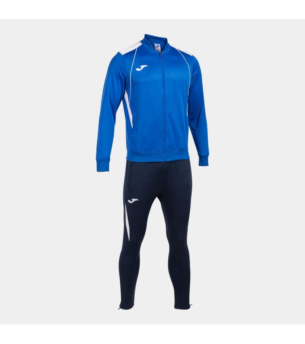 El chándal Joma para hombre ofrece comodidad y estilo versátil para diversas actividades deportivas y de ocio.