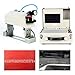Pneumatic Dot Peen Marking Machine 140 * 40mm Nameplate Metal Marking Machine 110V Vin Code Chassis Number Printer Any Angle Arc 91 HRC Marking Machine 5-100 Characters/Minute
