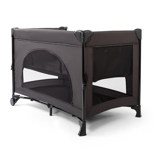 Image of RedKite Baby Dreamer Bedside Crib-Grey