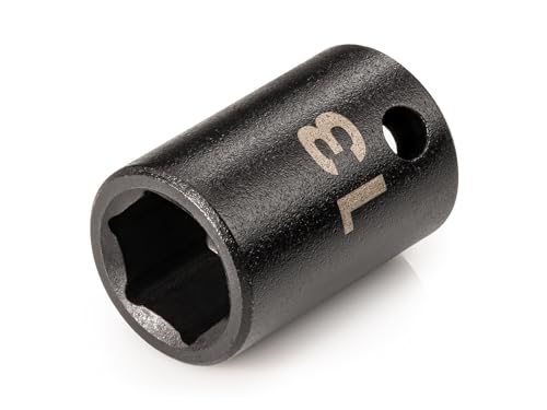 Image of TEKTON 3 /8 Inch Drive x 13 mm Shallow 6-Point Impact Socket | SID12113