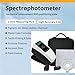 VTSYIQI Horizontal Spectrophotometer Portable Spectrophotometer Paint Spectrometer with Caliber Φ11mm Accuracy 0.01 Repeatability dE*ab≤0.02 Integrating Sphere Diameter 40mm Sensor ASTM ISO Standard
