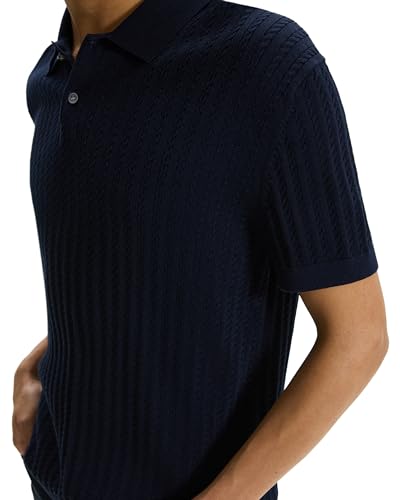Theory Men's Ss Ca Polo in Breach3