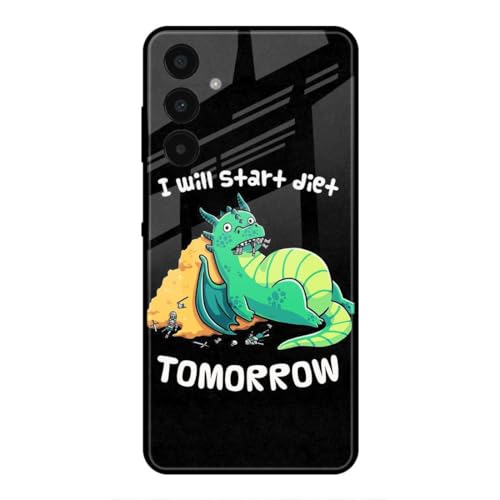 Image of SmashItUp Diet | Quote | Funny Designer Printed TPU Metal Case Mobile Back Cover for Samsung A15 5G