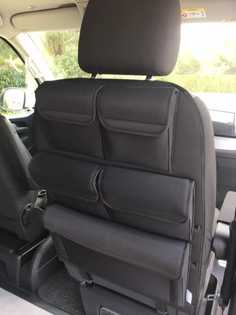 THAIS D&J Productos S.L BOLSILLERO ORGANIZADOR DE ASIENTO PARA VW T5/T6/T6.1 NEGRO