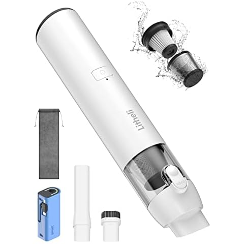 LiTHELi Handheld Vacuum Cleaner Cordless,10000Pa Suction Power with Rechargeable U Battery Ultra Lightweight Mini Car Vacuum,for Car, Home, Pet and Other Crevices Cover