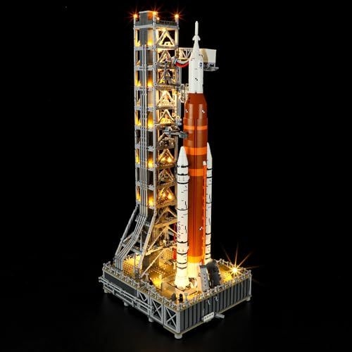 LED Light Kit Compatible with Lego NASA Artemis Space Launch System Set, Compatible with Lego 10341 (Lights Only, No Models)