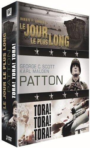 Coffret guerre 2011 : le jour le plus long ; patton ; tora ! tora ! tora !