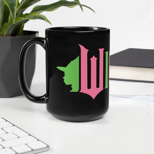 Taza Negra Wicked Logo Cerámica 15 oz miniatura 4
