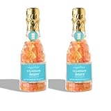 Sugarfina Champagne Gummy Bears Celebration Bottle, 6 oz Bottles, 2 count | Chamapgne Bears | Gummy Bears | Gummies