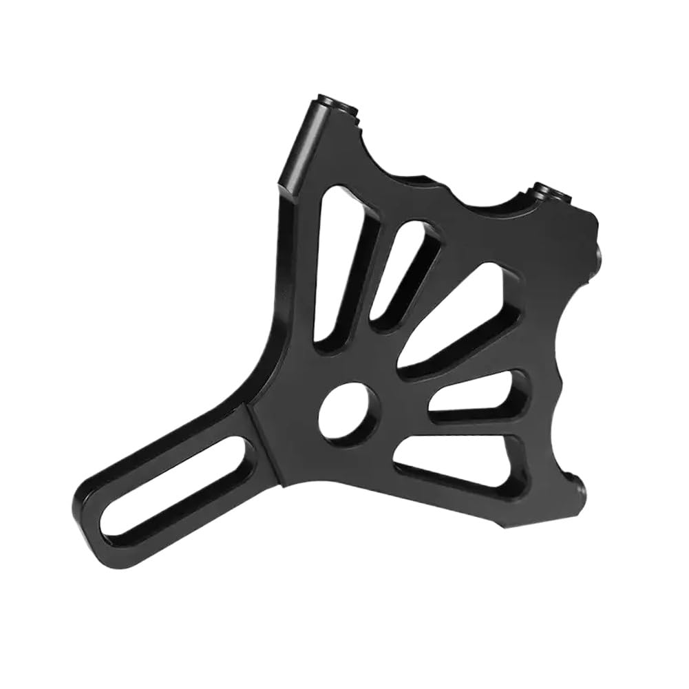 Staffa adattatore pinza freno Passo di montaggio 82 mm per modifica doppia pinza freno compatibile con la moto(black)