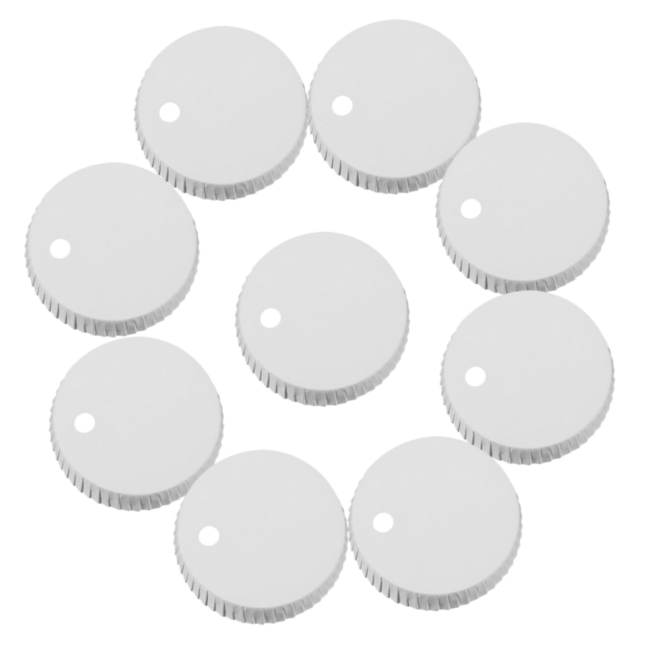 CIYODO 200pcs Paper Cup Lids Disposable Drink Covers Paper Cup Protectors Hotel House Salon Beauty Parlor Conference Venue