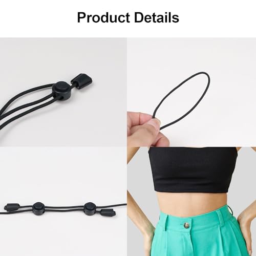 2PCS Adjustable Shirt Tuck Band Women,Stretchy & Invisible Shirt Tuck Band Women,Makeover Top Style3