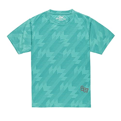 Image of chopper club Boys Sports T Shirts in Zipdry Fabric Regular Fit Moisture Wicking Polyester